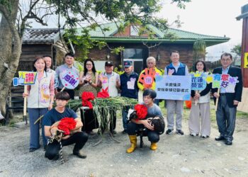 「羊鹿情深．榮耀牽線」吸睛 花蓮榮家溫馨迎娶羊鹿寶寶