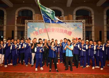 「113年全民運動會」在屏東 縣長授旗鼓勵選手爭取佳績