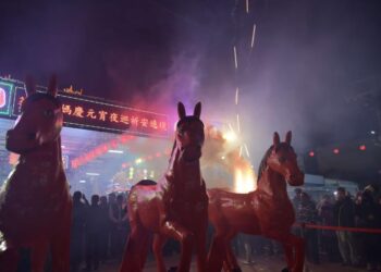 雲林水林蕃薯寮媽元宵夜巡　百年民俗登場魅力再現
