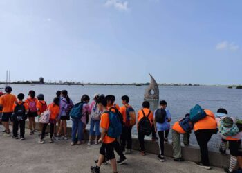 公私協力推廣濕地生態教育　雲縣保長國小師生探訪口湖濕樂園
