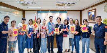 溫馨五月情 芳苑警分局慰勉「波麗士媽咪」歡度母親節