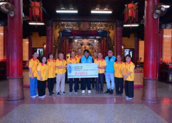 勝安宮及金豐禾各捐100萬 充裕花蓮市慈愛基金