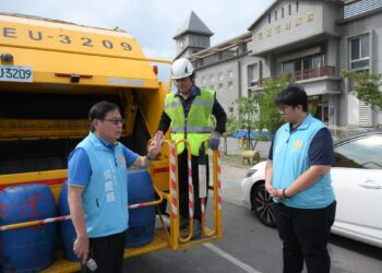 花蓮市清潔隊增添新裝備 注重職安讓垃圾收運好安心