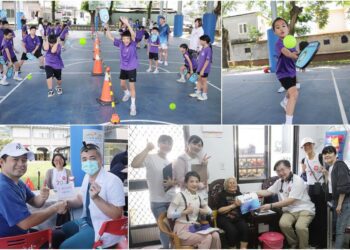 原鄉颳起匹克球風　羅東博愛鼓勵學習新運動保健康
