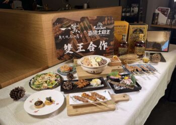 雲林良品「凱馨公司」聯手「一鷺炭火燒鳥工房」 推出蘆皇雞串燒料理