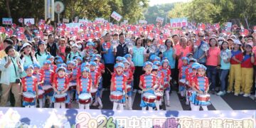 影音/2026田中鎮國慶夜宿暨健行活動 民眾乘著晨光步履輕鬆的漫遊八堡圳美景