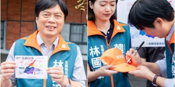 選戰倒數破百　林國漳啟動「宜蘭印漳」地圖兌換限量簽名帽