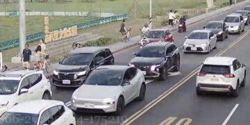 夕陽車潮引爆淡江大橋！新北交通局精準監測 假日下午 2 至 6 時啟動 3 大交維疏導