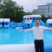 竹北雙市公園水樂園！鄭朝方邀小小市民帶爺奶週末來玩水看兒童劇