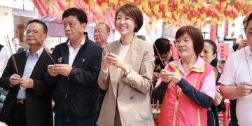 草屯敦和「頭牙吃丁酒」熱鬧登場！許淑華縣長現身同樂　承諾優化廟埕環境