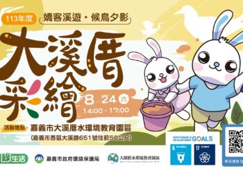 眾人齊力環境永續藝術創作　嘉市大溪厝彩繪8/24邀您體驗