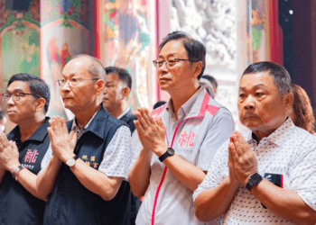 桃園鎮撫宮千秋慶典盛大舉行 張善政傳遞祝福