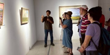 生活美學館「流域」-許世彬油畫展 以油彩書寫溪流的記憶與故事