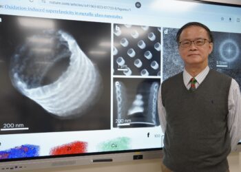 金屬玻璃奈米管氧化更有彈性　臺科大與港城大攜手探索奈米材料的多元應用