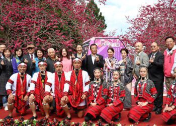 九族文化村台日櫻花交流 纜車櫻花女王號全新登場
