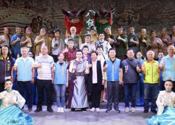 明華園戲劇總團二水演繹《八堡圳傳奇》　感恩先人開鑿八堡圳滋養彰化這片土地