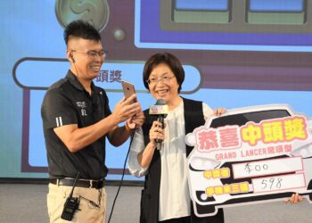 2024彰化GO購第1次開獎　頭獎百萬汽車運得主揭曉