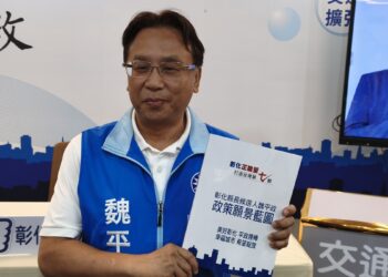 影音/魏平政拋「打造台灣第七都」政策願景藍圖 邀陳素月公開政策辯論
