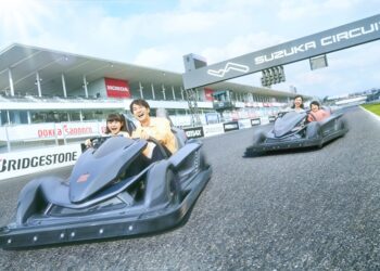 帶全家人一起來開賽車吧！一人中獎，最多四人可以免費玩日本鈴鹿賽車場！