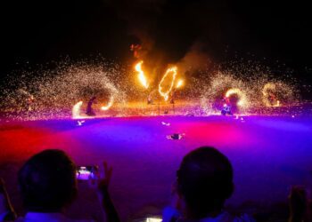 「2024北海潮與火」熱鬧登場 邀民眾體驗光影藝術之美