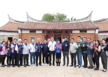 重新擦亮新屋地標　范姜祖堂排水工程正式開工