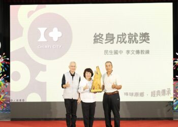 李文傳教練獲頒嘉義市終身成就獎　憶貴人黃永欽備感溫暖