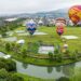 大球小球齊發升空 2024冬山熱氣球嘉年華登場 「媽祖」造型球首現宜蘭