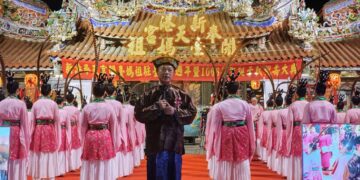 銀同天后宮媽祖現身台灣　參與完奉天宮祝壽大典後將展開9天遶境行程