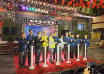 溪州燈節「光之鄉 海底萬花筒」開幕點燈　欣賞光影交織的節慶盛會