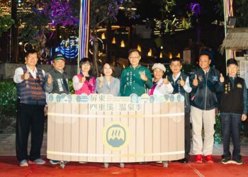 2023 屏東四重溪溫泉季啟動   點亮最「風光」溫泉鄉