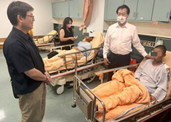 赴台東比賽國道打滑翻車！ 忠和國中棒球隊8人受傷送醫