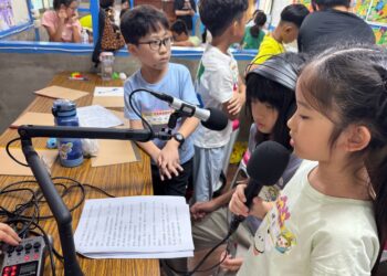 小小聲音創作者上線　嘉市兒童Podcast營培養永續力
