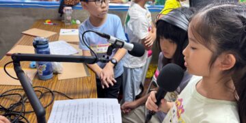 小小聲音創作者上線　嘉市兒童Podcast營培養永續力
