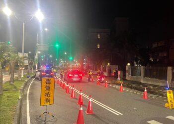 嘉市警動員80警力啟動「封閉式路檢」　強力掃蕩酒毒駕