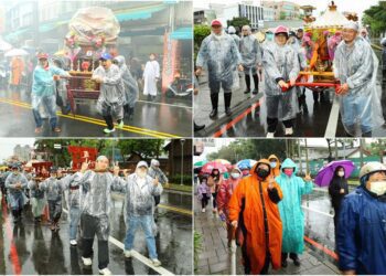 為土地公壽誕暖場　羅東近千民眾雨中春遊趣