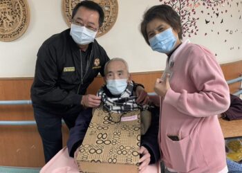 寒風細雨訪慰住院榮民　基市榮服處長暖心行動　榮民感心致謝