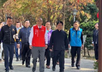 感謝長期照顧榮民眷　主委馮世寬率員拜訪花壇玄門山及員林玉意宮