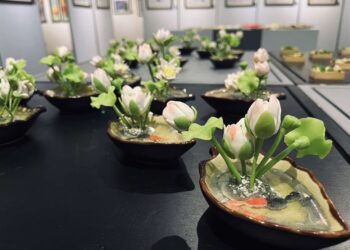 南陽國小美術班畢業成果展　即日起北港文化中心展出