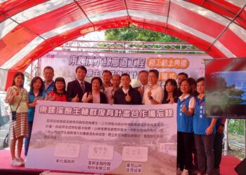 東螺溪水綠廊道工程開工　重現百年天然林未來打造全國典範