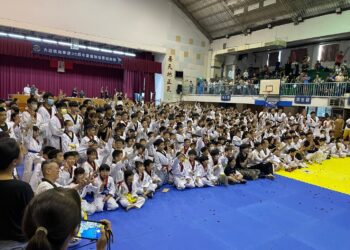 大莊敬跆拳道館35周年慶暨聯合晉級測驗 從小培養強健體魄淨化身心