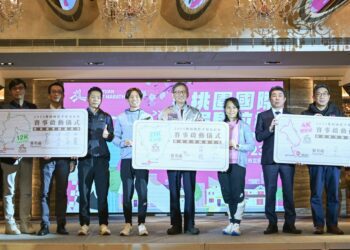 馬拉松熱潮席捲桃園!2023年半程賽事開跑 王明鉅鼓舞選手全力衝刺