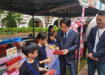 總統府聯歡童聚幸福 法式溫馨香甜身障童心