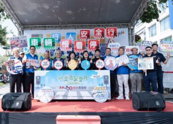 雲林交通安全月聯合宣導啟動！張麗善提醒縣民遵守交通安全