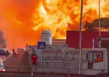 影音/羅馬發生加油站爆炸 20多人受傷