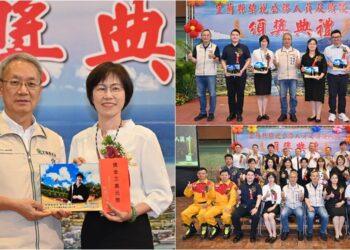 宜縣表揚5位模範公務員19位績優人員　代理縣長林茂盛頒獎肯定