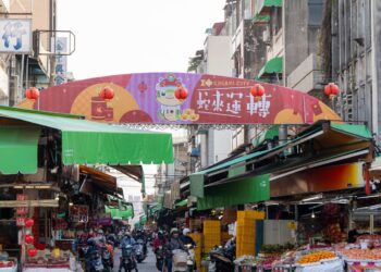 全嘉處處添年味　創意佈置熱鬧迎蛇年