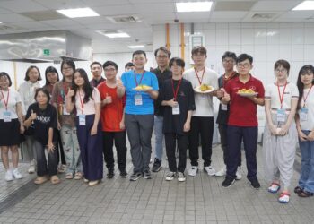 大葉大學胡志明市國際高專華語研習團 透過烹飪認識台灣文化