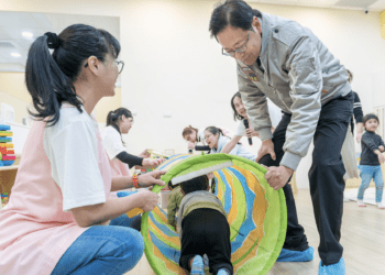 張善政出席桃園民富托嬰中心開幕活動 打造優質育兒環境