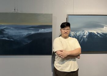 新生代畫家歐陽東牧的精選作品 光影交融 自然文明的共鳴 宜蘭人故事館5/1-5/30展出