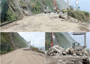 台9丁蘇花公路和中路段坍方　10/25傍晚恢復通行